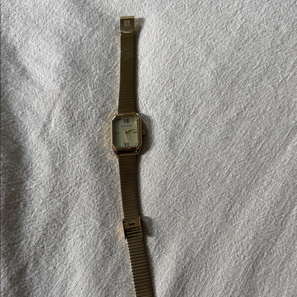 Anne Klein Gold Rectangular Watch - image 7